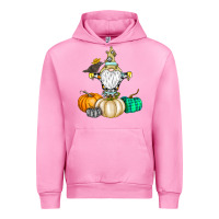 Fuchsia Pink Happy Fall Urban Hoodie - CowhideDigitalArt
