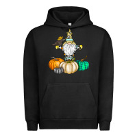 Pigment Black Happy Fall Urban Hoodie - CowhideDigitalArt
