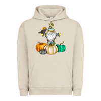 Pigment French Oak Happy Fall Urban Hoodie - CowhideDigitalArt