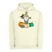 Pigment Pistachio Happy Fall Urban Hoodie - CowhideDigitalArt