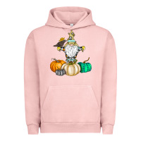 Pigment Salmon Happy Fall Urban Hoodie - CowhideDigitalArt