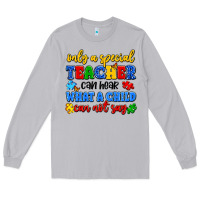 Moon Dust only a special teacher can hear what a child can n Long Sleeve Tee - Artiststas