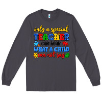 Smoke only a special teacher can hear what a child can n Long Sleeve Tee - Artiststas