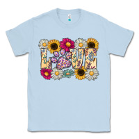 Dusty Blue love dog Classic Tee - CowhideDigitalArt