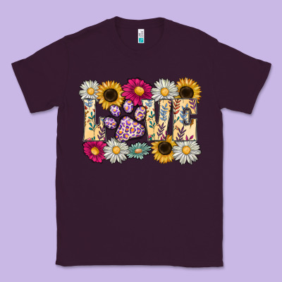 Love Dog Classic Tee Designed By Cowhidedigitalart