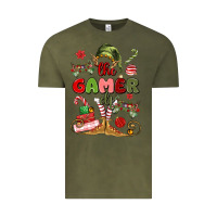 Vintage Olive the gamer elf Vintage Tee - MaliasSmallBusiness