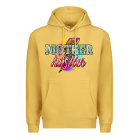 Antique Gold Mother hustler lightning bolt mother's day Premium Hoodie - HowdyJamesFarm