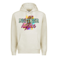 Oatmeal Heather Mother hustler lightning bolt mother's day Premium Hoodie - HowdyJamesFarm