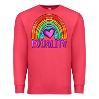 Cardinal equality rainbow Premium Sweatshirt - OliviaCreatesArt