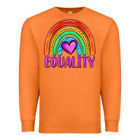 Carrot equality rainbow Premium Sweatshirt - OliviaCreatesArt
