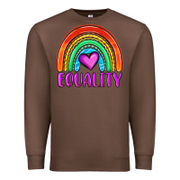 Chestnut equality rainbow Premium Sweatshirt - OliviaCreatesArt