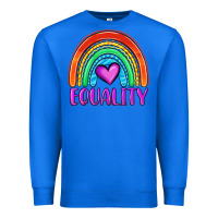 True Royal equality rainbow Premium Sweatshirt - OliviaCreatesArt