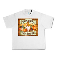 Lunar Rock Pumpkin Spice Everything Nice Gnome Urban Heavy Tee - MaliasSmallBusiness