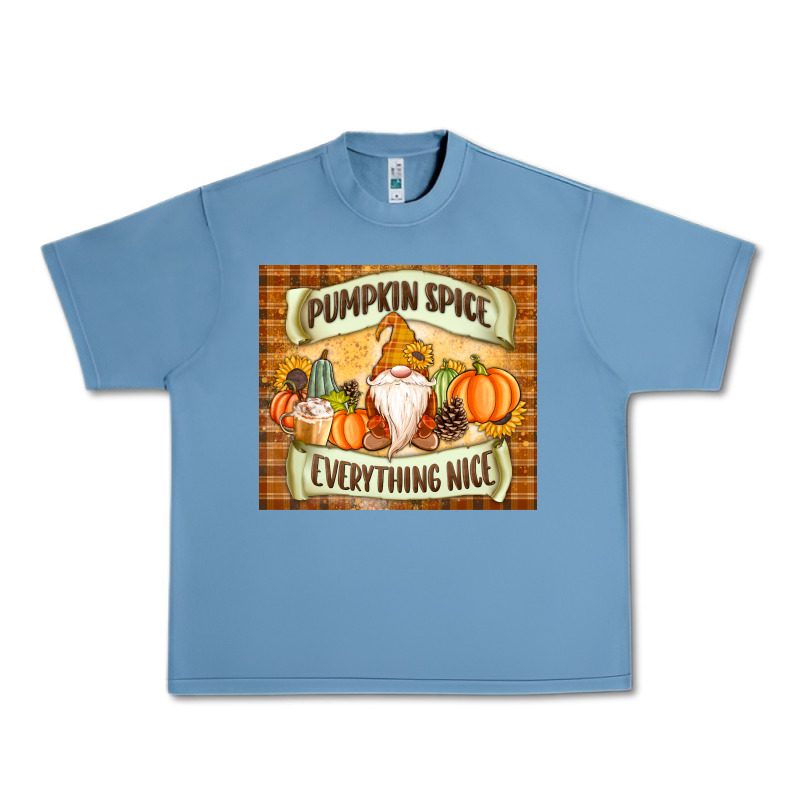 Pumpkin Spice Everything Nice Gnome Urban Heavy Tee by MaliasSmallBusiness | Teevron