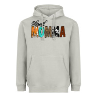 Moon Dust Blessed Momma Heavyweight Hoodie - CowCowDesign