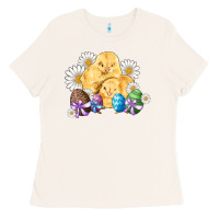 Bone chicks eggs daisy easter Ladies Tee - Artiststas