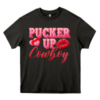 Asphalt pucker up cowboy Heavy Core Tee - AdoDesignShop