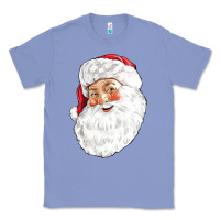 Colony Blue Santa Classic Tee - NancyCooperArtShop