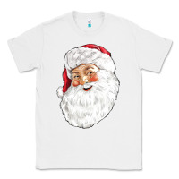 White Santa Classic Tee - NancyCooperArtShop