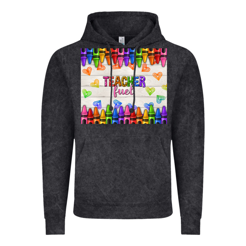 Teacher Fuel Vintage Hoodie by NancyCooperArtShop | Teevron