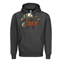 Senior 2023 Baseball Zipper Hoodie | Teevron