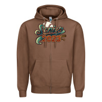 Chestnut Senior 2023 baseball Zipper Hoodie - HowdyJamesFarm