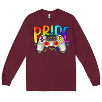 Burgundy pride gaymer Long Sleeve Tee - Artiststas