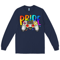 Navy pride gaymer Long Sleeve Tee - Artiststas