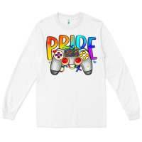 White pride gaymer Long Sleeve Tee - Artiststas