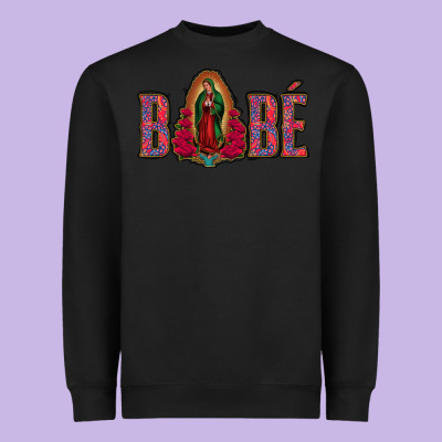Bebe Our Lady Of Guadalupe Heavyweight Sweatshirt Designed By Bettercallsaul