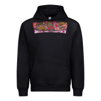 Black Howdy Valentine Urban Hoodie - CowhideDigitalArt