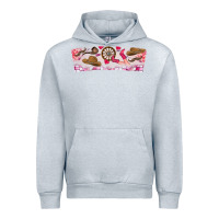 Heather Grey Howdy Valentine Urban Hoodie - CowhideDigitalArt