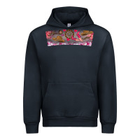 Navy Howdy Valentine Urban Hoodie - CowhideDigitalArt