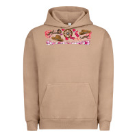 Pigment Burro Howdy Valentine Urban Hoodie - CowhideDigitalArt