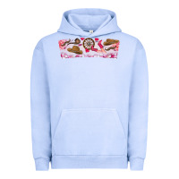 Pigment Grape Ice Howdy Valentine Urban Hoodie - CowhideDigitalArt