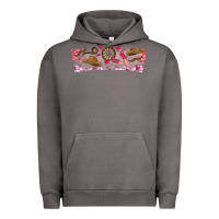 Pigment Tornado Howdy Valentine Urban Hoodie - CowhideDigitalArt