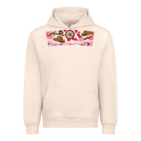 Sandshell Howdy Valentine Urban Hoodie - CowhideDigitalArt