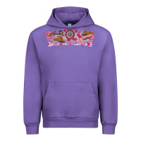 Tulip Howdy Valentine Urban Hoodie - CowhideDigitalArt