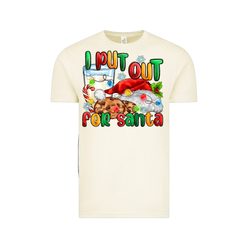 I Put Out For Santa Vintage Tee by MaliasSmallBusiness | Teevron