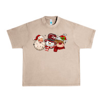 French Oak santa snowman reindeer Urban Heavy Tee - MaliasSmallBusiness