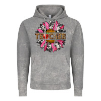 Cloud Rock western teacher sunflower Vintage Hoodie - NancyCooperArtShop