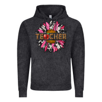 Western Teacher Sunflower Vintage Hoodie | Teevron