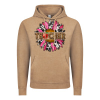 Vintage Coffee western teacher sunflower Vintage Hoodie - NancyCooperArtShop