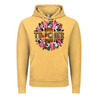 Vintage Mustard western teacher sunflower Vintage Hoodie - NancyCooperArtShop