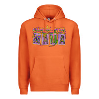 Carrot Mardi gras mama with beads mother's day Premium Hoodie - HowdyJamesFarm