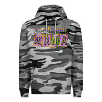 Slate Camo Mardi gras mama with beads mother's day Premium Hoodie - HowdyJamesFarm