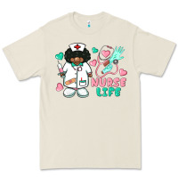 Bone nurse life afro american nurse Premium Tee - BarkalooDesign