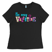 Black be my valentine Ladies Tee - AdoDesignShop