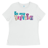 White be my valentine Ladies Tee - AdoDesignShop