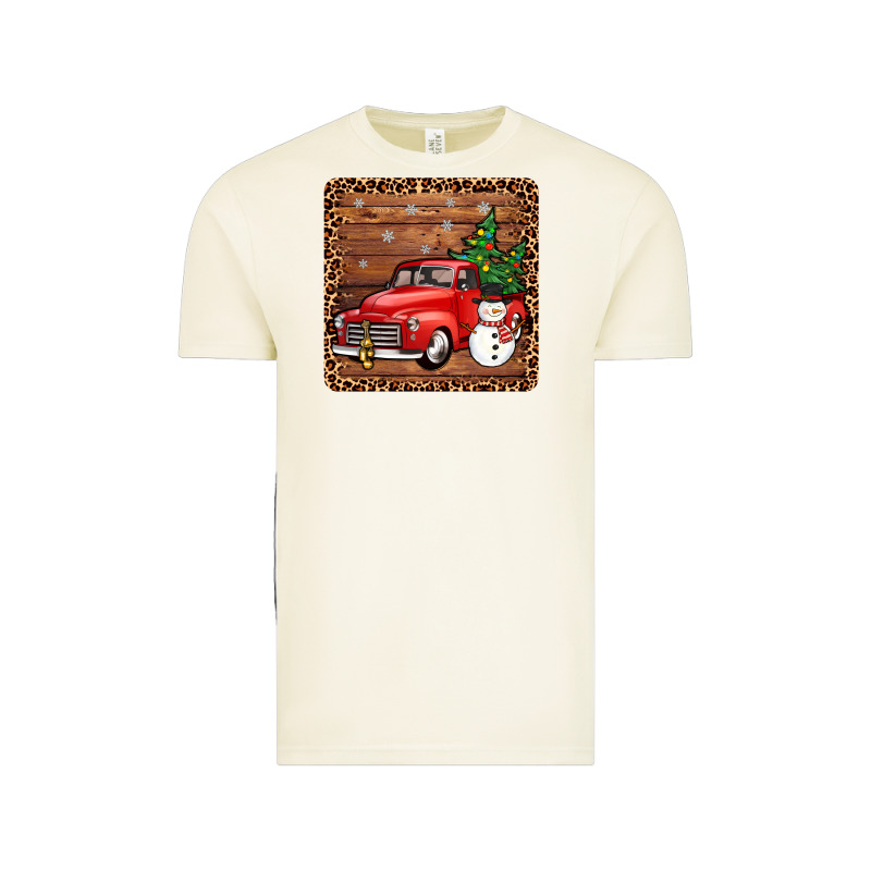 Christmas Truck Coaster Vintage Tee by JahusDesignShop | Teevron